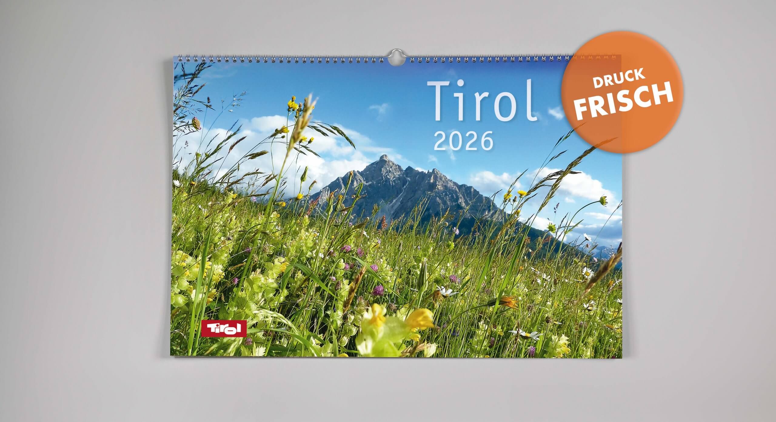  Der neue Tirol Kalender 2026 ist da! - Alpina Druck Motiv 